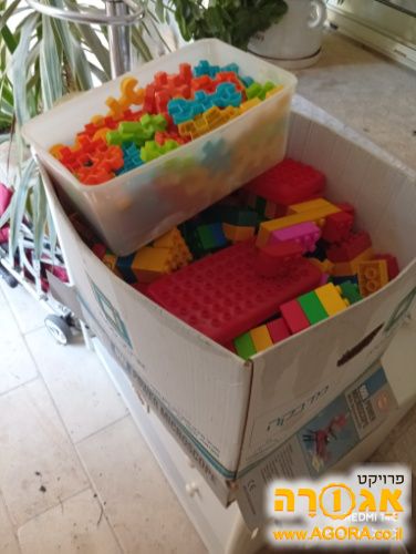 משחק הרכבה כמו לגו לילדים