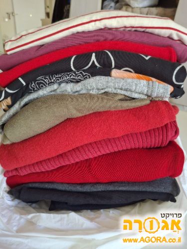 בגדים לאשה מידה L