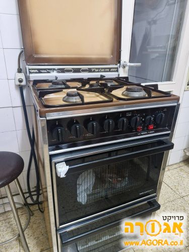 תנור חשמלי + כיריים גז
