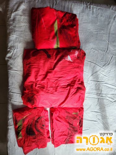 סט מצעי סאטן זוגי