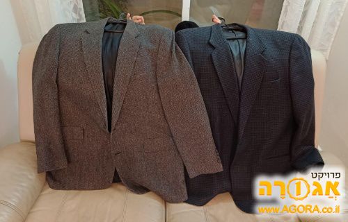 2 ג'קטים לגבר