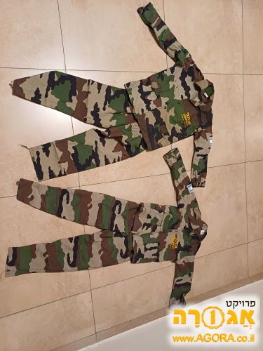 2 תחפושת חיילי צה"ל לגילאי 7,9 או 08,10