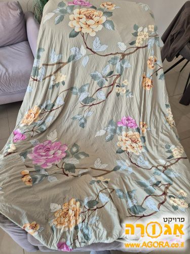 כיסוי פרחוני לספות 2 + 3