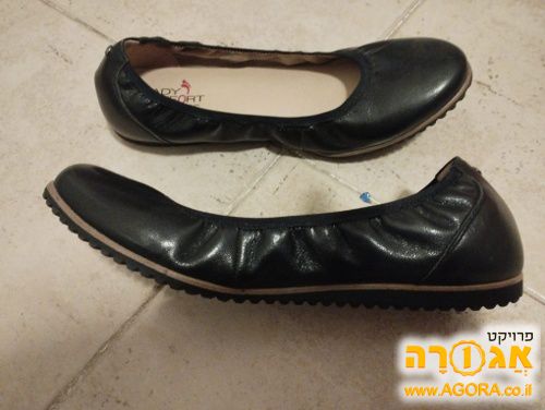נעלי נשים שחורות ליידי קומפורט מידה 37