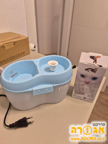 מזרקת מים לחתול