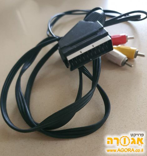 כבל מעביר SCRAT ל 3 RCA