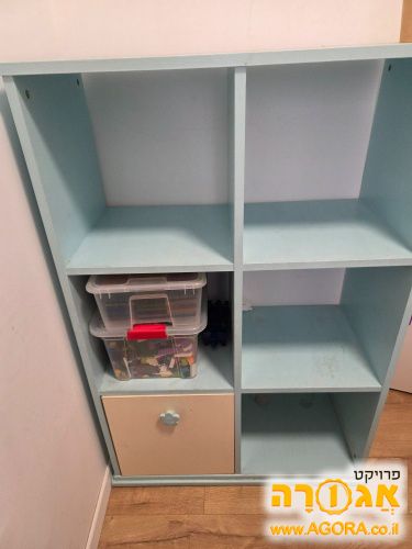שידת מדפים עץ מלא