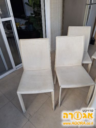 6 כסאות פינת אוכל
