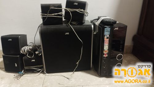 רסיבר ורמקולים JVC