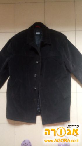 ז'קט קורדרוי מרופד מידה XXL