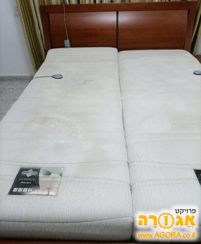 מיטה זוגית מתכווננת