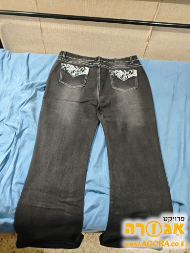 ג'ינס שחור חדש