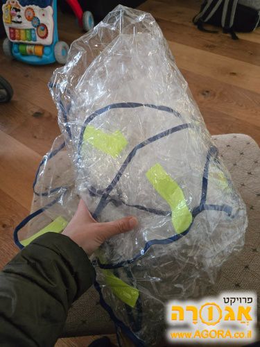 כיסוי לעגלה מפני הגשם מניילון עמיד