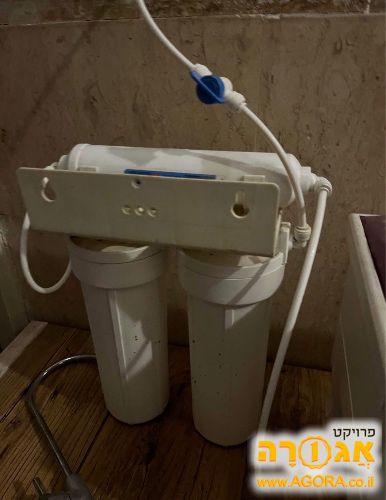 מסנן מים מתחת לכיור וברז