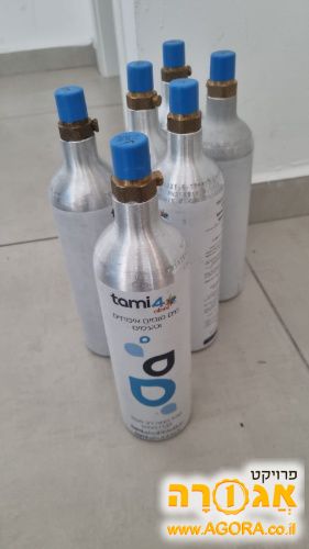 6 בלוני סודה ריקים ל-tami4bubbleX