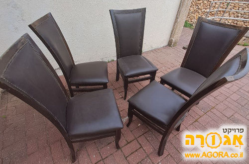 כיסאות עץ לשולחן אוכל