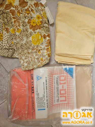 סדיני חימום- חדש ומשומש+שמיכת צמר