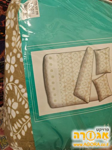 סט מצעים קורל פליז
