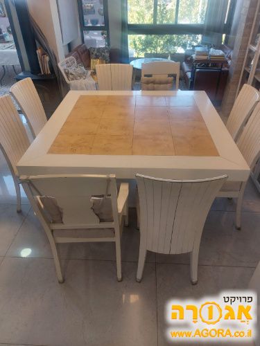 פינת אוכל מרובעת 1.5X1.5