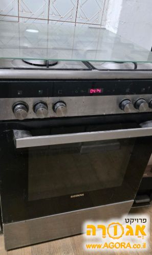 תנור אפיה משולב כיריים גז