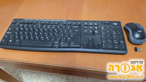 מקלדת ועכבר Logitech