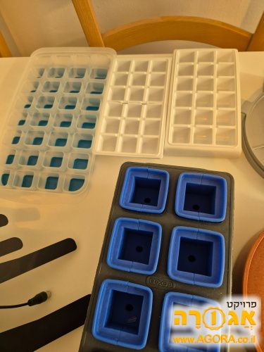 תבניות קרח כולל אחת לקרח צלול