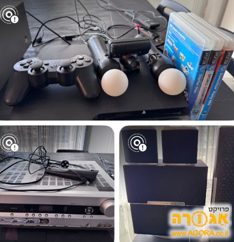 רסיבר רמקולים ps3
