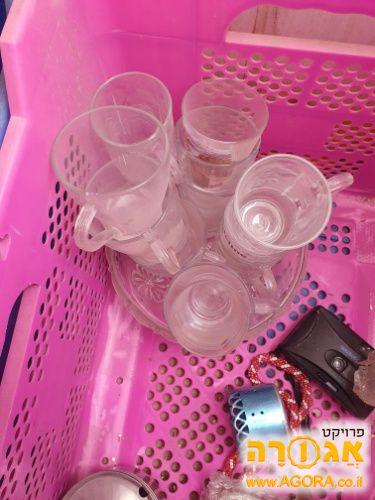 כוסות וצלחות עמוקות תבנית 26