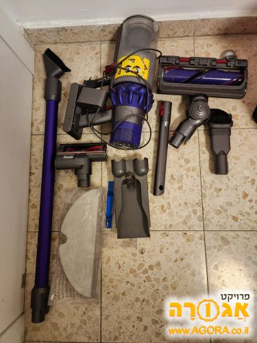 דייסון v10 animal תקול + אביזרים
