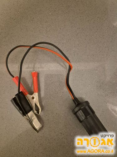 מתאם 12v ישירות למצבר