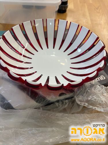 קערה מעוצבת מפלסטיק קשיח ללחם -חדשה