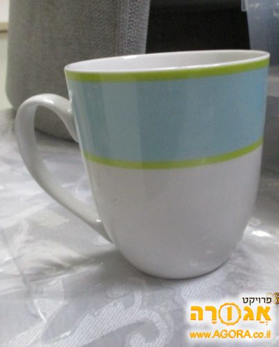 6 כוסות חרסינה חדשות