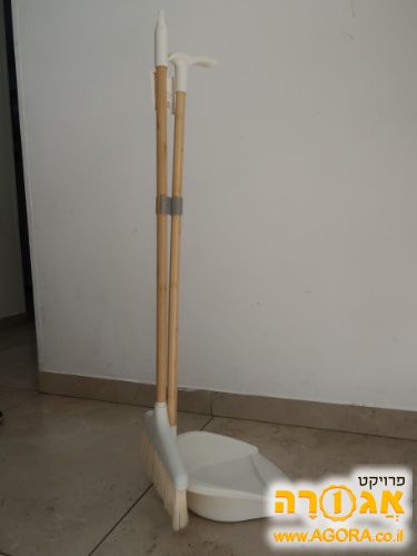 מטאטא וכף אשפה לילדים