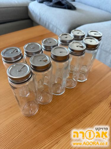 צנצנות לתבלינים 11 יחידות