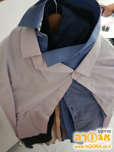 בגדים לגברים ולנערות מצב טוב כולל סדינים