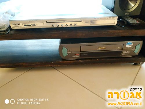 מכשירי וידיאו+מכשיר DVD