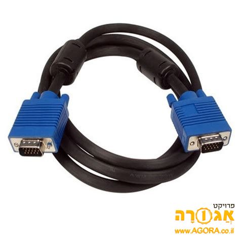 7 כבלים VGA רובם באריזה