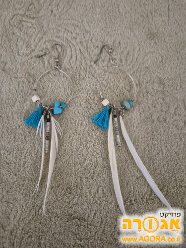 עגילי נוצות