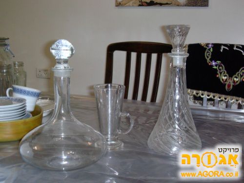 בקבוקי נוי ליין מזכוכית