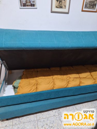 מיטה נפתחת עם ארגז אחסון