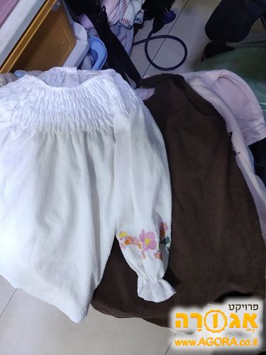 בגדים לבנות משנה וחצי עד 9