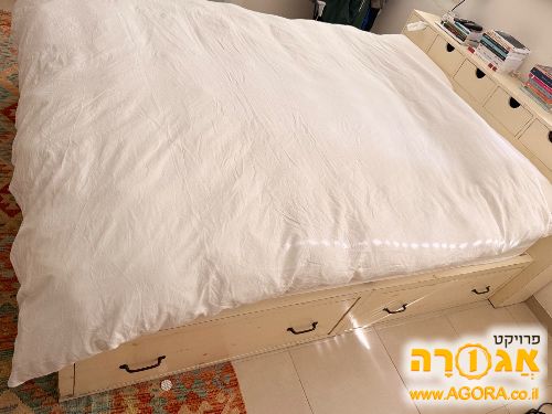 מיטה זוגית 1.60 לאיסוף ביום ראשון 22.03