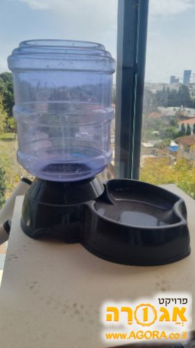 מתקן מים לחתול או כלב