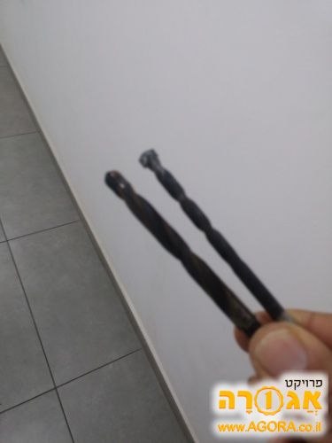 בס"ד מקדחים אחד לקיר אחד ברזל