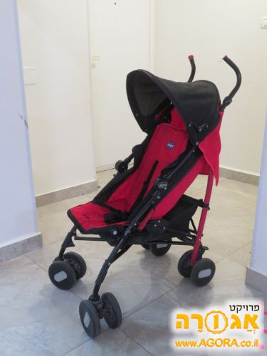 טיולון צ'יקו שחור אדום