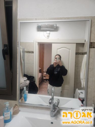 מראה מלבנית 80*100