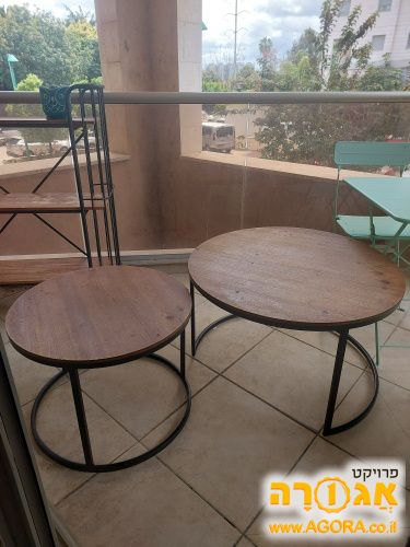 2 שולחנות סלון