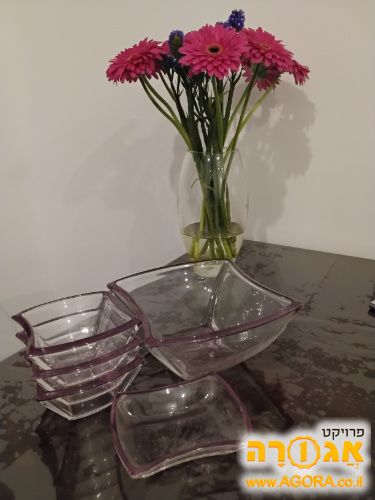 קערות זכוכית להגשה