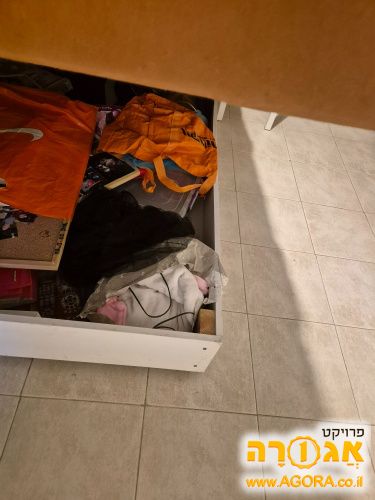 מיטה זוגית + ארגז מצעים