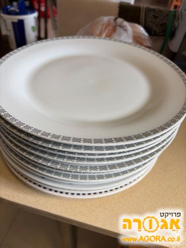 7 צלחות חרסינה סולתם בשרי